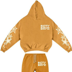 ชุดวอร์มสำหรับผู้ชายชุดวอร์มพิมพ์ลายพัฟโลโก้ - Product Image 5