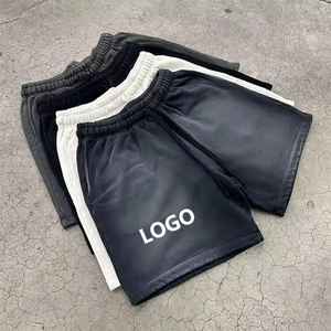 2025 Bon Fournisseur OEM ODM Service Nouvelle Arrivée Sun Faded Street Wear Jogging Vintage Distressed Acide Lavé Shorts Pour Homme - Product Image 3