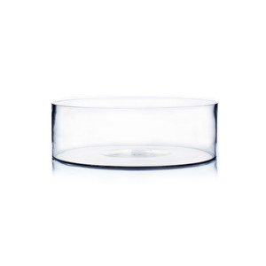 แจกันแก้วทรงกระบอกใส VCY1204 - ขนาด 12 x 4 - Product Image 1
