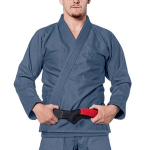 Uniforme de Jiu Jitsu de algodón y poliéster personalizado para adultos, conjuntos de artes marciales de manga regular MMA Karate, producto OEM - Product Image 3