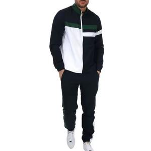 Zip up Deux Pièces Personnalisé Formation Active Wear Sportswear Hommes Survêtement Gym Workout Hommes Jogger Survêtements Porter Des Ensembles - Product Image 1