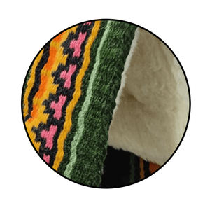 Tapis de selle en laine haute densité de qualité supérieure pour le confort et la performance Couches respirantes avec doublure en tissu pour l'équitation - Product Image 6