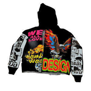 Sweat-shirt d'automne léger, nouvelle mode, 100% coton, brodé, logo personnalisé, marque privée, coupe confortable, vente en gros - Product Image 1