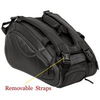 Nouveauté logo personnalisé sac à dos de tennis sac de raquette pickleball raquette de badminton sac de tennis avec matériau durable grande capacité