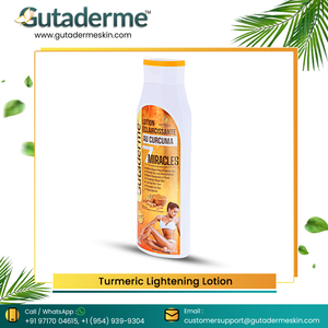 Crema Corporal Orgánica AHA de Primera Calidad Más Vendida con Arbutina, Vitamina C, Cúrcuma Herbal, Mascarilla Blanqueadora e Iluminadora Vegana - Product Image 3