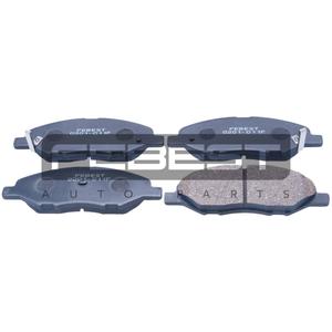 Set di pastiglie freno anteriori FEBEST (0201-C11F) - Product Image 1