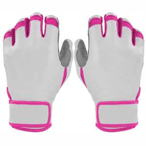 Gants de frappe de baseball en cuir véritable personnalisables, écologiques, légers, design flexible, entraînement, utilisation professionnelle en match - Product Image 1