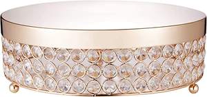 Soporte de Metal para servir pasteles, Juego de 3 soportes de Metal para servir tartas chapados en oro de alta calidad - Product Image 4