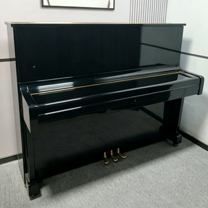 Classic Yamahas U1E Upright Piano Japan Import Superior Craftsmanship High Quality Black Finish Smooth Performance - Product Image 2