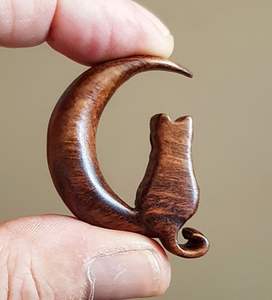 Joyería de madera tendencia hecha a mano India hecha a mano oreja joyería piedra Stud pendientes étnicos para niñas y mujeres al mejor precio - Product Image 2