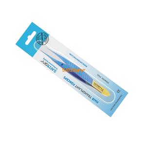 Pince manuelle en acier inoxydable pour greffe de cheveux, forceps coudé pour implantation capillaire, pince d'implantation FUE, haute qualité, certifiée CE - Product Image 5