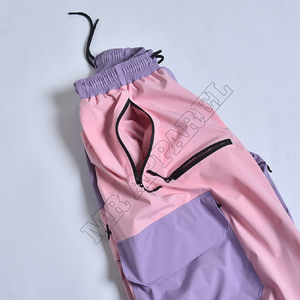 Nueva moda Pantalones de esquí mujeres hombres al aire libre Snowboard pantalones costura nieve pantalones esquí carga cálido a prueba de viento impermeable ropa deportiva - Product Image 4