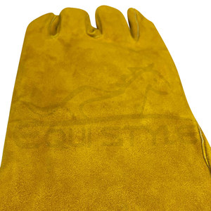 Vente en gros Gants de soudage personnalisés résistants à la chaleur Gants de sécurité fabriqués au Pakistan avec logo personnalisé pour les applications dures - Product Image 6