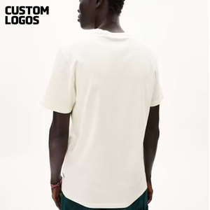 Camiseta de algodón orgánico PIMA 100%, camiseta Ultra suave Premium, camiseta de manga corta y bolsillo - Product Image 4