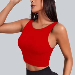 Top Deportivo Corto Transpirable para Mujer, Personalizado al por Mayor, para Fitness, Running, Gimnasio, Yoga y Entrenamiento - Product Image 4