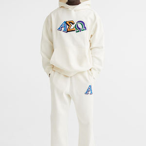 Pantalones Deportivos de Talla Grande para Hombre, de Alta Calidad, Color Personalizado, con Costuras Negras, Cortavientos, Estilo Jogger - Product Image 1