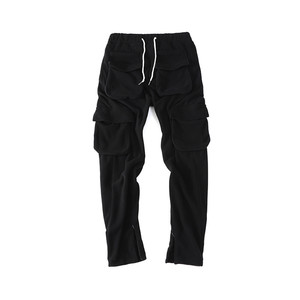 Pantalones Cargo Slim Fit para Hombre 2025, de Alta Calidad, Casuales, de Invierno, Cintura Media, Corte Recto, Secado Rápido, Antiarrugas, con Forro Polar - Product Image 2