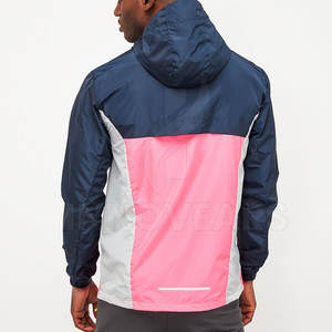 Venta caliente nueva moda chaqueta cortavientos para hombre invierno a prueba de viento patrón de letras estilo de calle alta - Product Image 2