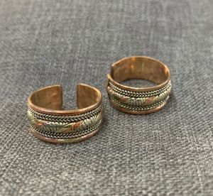 Bagues en cuivre Mantra de bon augure - Product Image 1