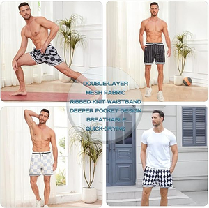 Venta al por mayor de alta calidad de poliéster de gimnasio pantalones cortos de deporte para los hombres de baloncesto pantalones cortos de malla personalizados - Product Image 6