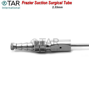 Tubo de Succión Frazier para Diagnóstico Médico, 2.33mm, Neurocirugía, ORL, Instrumentos Quirúrgicos, Certificado CE, Acero Inoxidable - Product Image 5