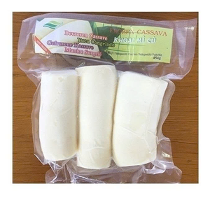 Manioc congelé emballé sous vide disponible pour les importateurs internationaux de légumes surgelés et de plantes racines - Product Image 1