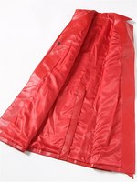 Manteau réversible surdimensionné vintage à capuche, doublure en soie, tissé, respirant, imperméable, personnalisé, authentique, très demandé pour l'hiver