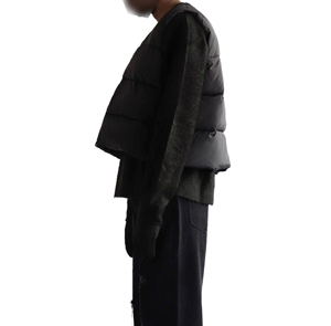 เสื้อกั๊กพัฟเฟอร์แบบสั้น น้ำหนักเบา ระบายอากาศได้ดี กันลม ไม่มีแขน แบบสั่งทำขายส่ง รุ่นกลางคืน  บุใยอุ่นๆ สำหรับฤดูหนาว ปี 2024 - Product Image 3