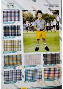 Best-Quality Customized School Uniform Check <b>Fabric</b> | Affordable <b>Medium</b>-Weight Material for Uniforms - Product Image 5