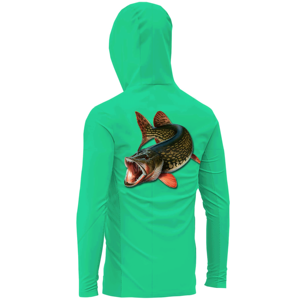 Sudadera con Capucha de Pesca de Alto Rendimiento de Secado Rápido Personalizada al por Mayor, Sudadera con Capucha de Senderismo Personalizada de Manga Larga de Alta Calidad con Protección UV UPF 50+ 2026 - Product Image 4