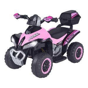 ESPIDKO Motocicleta Eléctrica Rosa de 8.4V 4.5 Ah con Batería de Litio, Quad de 79cm, Juguetes y Accesorios para Niños 42899 - Product Image 1
