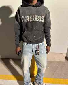 เสื้อสวมหัวผ้าฟลีซให้ความอบอุ่นในฤดูหนาวของผู้ชายเครื่องแต่งกายแนวสตรีทแบบลำลองมีสไตล์ซัพพลายเออร์ขายส่งจำนวนมากจากโรงงานโดยตรงจากโรงงาน - Product Image 5