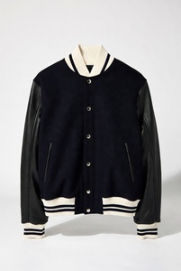 Stylish <b>Letterman</b> <b>Jacket</b> Modern Fit Casual Baseball Inspired Outerwear for Everyday Comfort - Product Image 3
