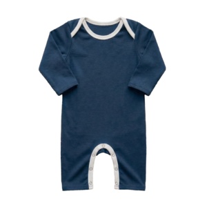 Mameluco de Bebé Personalizado 100% Algodón, Mono de Manga Larga para Bebé, Ropa de Una Pieza Lavable para Recién Nacido - Product Image 1