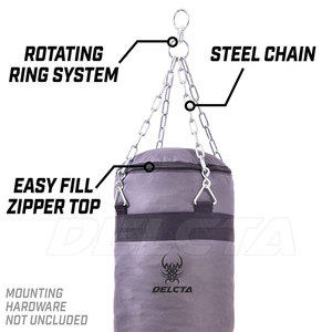 Saco de Boxeo Profesional de Alta Calidad, Saco de Boxeo Deportivo de Cuero Sintético para Boxeo - Product Image 5