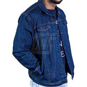 Respirant hommes Jeans Vestes Plus La Taille Hommes Jeans Vestes Fabriqué Au Pakistan Hommes Veste D'hiver - Product Image 4