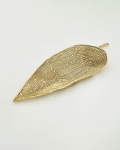 Panier de fruits de meilleure qualité fini or avec impression personnalisée de conception de feuille fabriqué par grossiste de panier décoratif en aluminium - Product Image 5