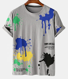 Vente en gros 2025 – Nouveau T-shirt en molleton pour homme, sur mesure, OEM, séchage rapide, respirant, confortable, anti-plis, écologique, 100 % coton - Product Image 3