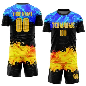 Top Selling Wholesale Price Breathable Soccer Uniform Supplier In Stock Low MOQ Best Quality Soccer Players Uniform Set