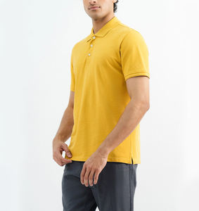 Camisas de Lona para Hombre de Verano, Sublimación Personalizada, Patrón Sólido, Media Manga, Golf, Venta al por Mayor - Product Image 3