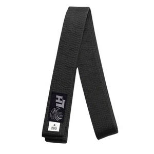Ceinture noire de luxe personnalisée de haute qualité de 2 pouces - Product Image 1
