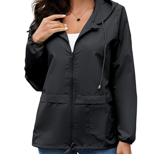 Chaqueta Cortavientos de Alta Calidad para Mujer 2025, Hecha a Medida, Doble Color, Transpirable, Impermeable, Reversible, de Lana, para Invierno, Servicio OEM - Product Image 3
