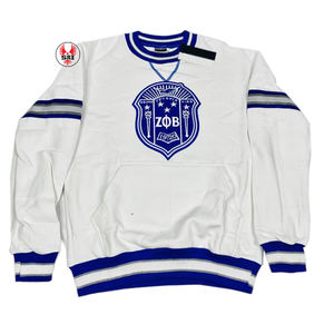 Sudaderas con Bordado Personalizado de la Hermandad Zeta Phi Beta, Sudaderas Personalizadas al por Mayor para Hermandades Universitarias Americanas - Product Image 3