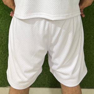 OEM Unisex <b>Knitted</b> Polyester/Cotton Quick Dry Basketball Jersey Unique Design High Street Training Uniform Summer Breathable - Product Image 6