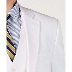 Giacca da Completo Tommy Hilfiger da Uomo Modern-Fit Th Flex Stretch Chambray Bianca Taglia 40 - Product Image 3