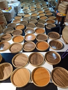 Vaisselle en bois moderne personnalisée servant des ustensiles de cuisine réutilisables - Product Image 3