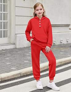 Ensemble de vêtements pour filles en gros, couture durable, haute qualité, respirant pour une utilisation à long terme, automne-hiver, designs personnalisés OEM - Product Image 3