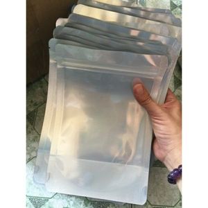 Bolsas de papel de aluminio aluminizado Mylar a prueba de olores resellables bolsa de pie ziplock mini con sellado térmico de plástico reutilizable impresa personalizada - Product Image 2