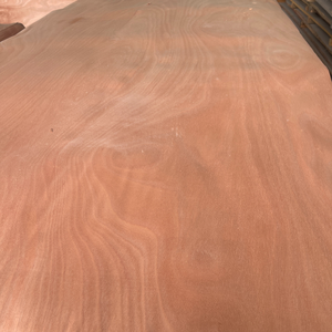 Placage d'acajou Okoumé écologique pour salon salle à manger technique de coupe rotative extérieure - Product Image 6