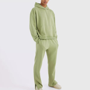 Ropa de hombre de alta calidad, chándales, Jersey de algodón 100% personalizado, chándal informal de algodón 100% - Product Image 4